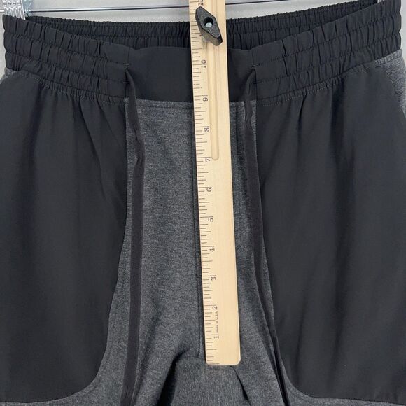Lululemon Shorts Mens Small Gray Black City Commute Athletic Active Performance - Picture 12 of 13
